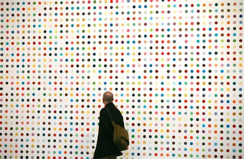 Damien Hirst Spot Paintings at Gagosian in 8 Cities - Review - The New York Times