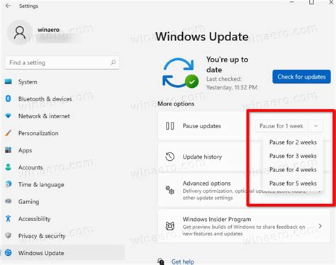 How to Pause Updates in Windows 11