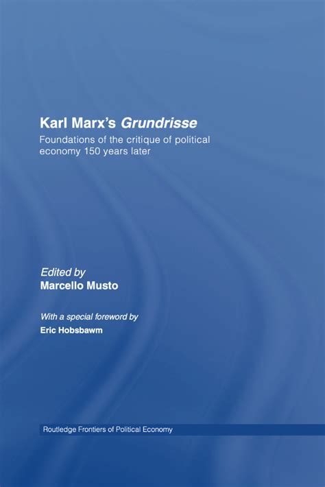 Dissemination and Reception of the Grundrisse in the World - Marcello Musto