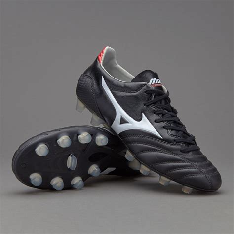 Mizuno Morelia Neo KL MD - Mens Boots - Firm Ground - Black/White/Red | Pro:Direct Soccer ...