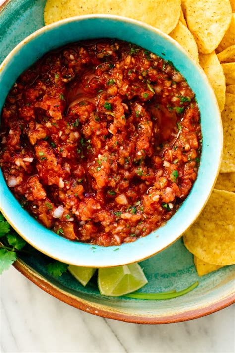 Best Red Salsa Recipe (Ready in 10 Minutes) - Cookie and Kate