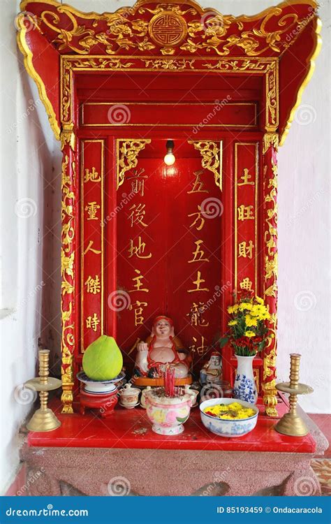 Buddhist Altar Meditating For Worship Royalty-Free Stock Image ...