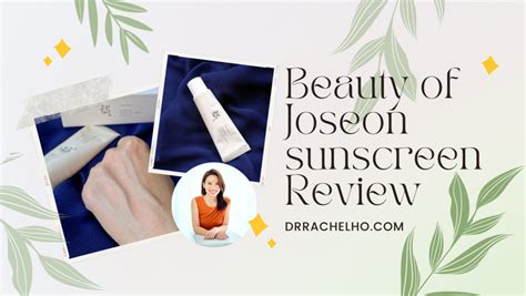 Dr Rachel Ho | Review: Beauty of Joseon Relief Sun: Rice + Probiotics ...