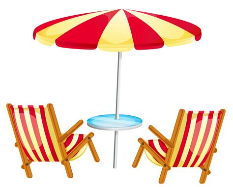 Deckchair Beach Stock photography Clip art - Transparent Beach Umbrella ...