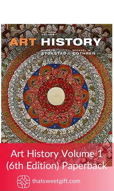 Art History Volume 1 (6th Edition) Paperback | ThatSweetGift