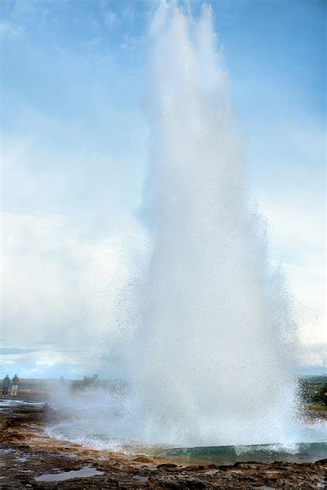 The Great Geysir Erupting Photograph by RicardMN Photography