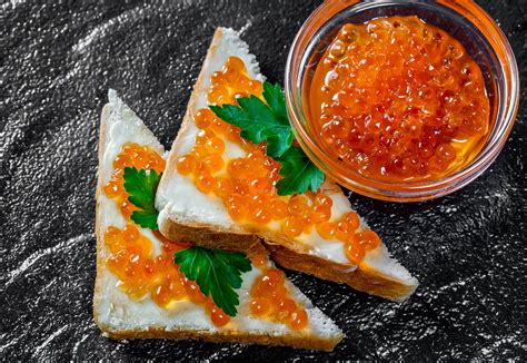 Download Seafood Food Caviar 4k Ultra HD Wallpaper