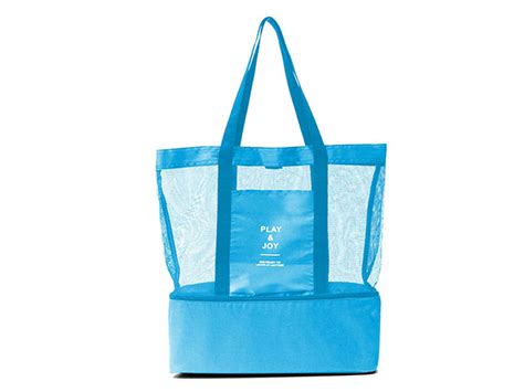 Beach Bag with Insulated Cooler (Blue/2-Pack) | Joyus