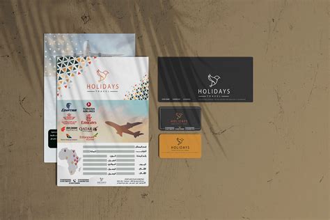 Holidays Ticket cover :: Behance