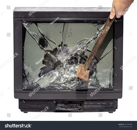 Hammer Blow Tv Screen Photos and Images | Shutterstock