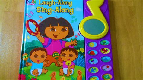 Dora the Explorer Laugh-Along Sing-Along (Play-A-Song)-book - YouTube