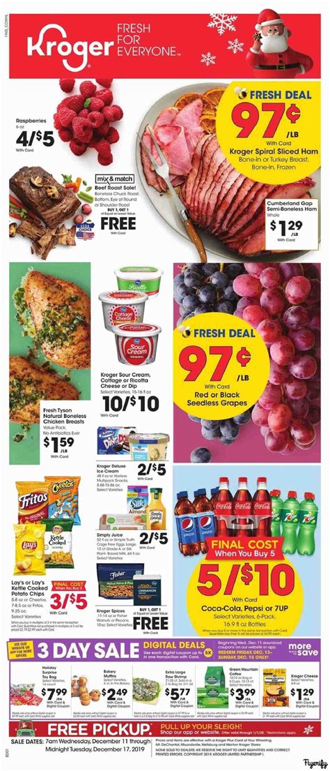 Kroger (WV) Weekly Ad & Flyer December 11 to 17 Canada