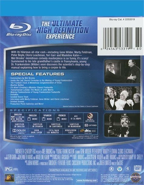 Young Frankenstein (Blu-ray 1974) | DVD Empire