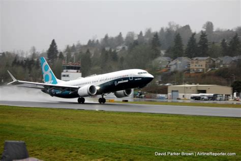 The Boeing 737 MAX Completes First Flight (and Landing) : AirlineReporter