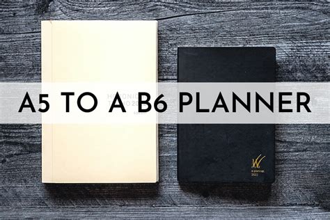 5 Reasons I Switched from an A5 to a B6 Planner: Hobonichi to ...