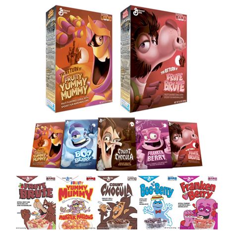 The Return of Frute Brute And Fruity Yummy Mummy Monster Cereals! | The ...