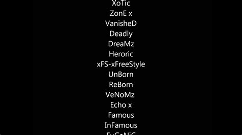 List of og gamertags not taken 2016 - belloced