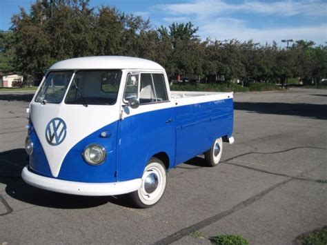 1962 VW Single Cab Pickup Truck for sale: photos, technical specifications, description