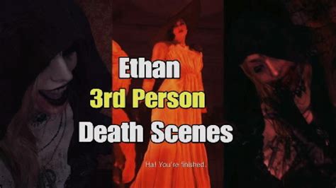 Resident Evil Village DLC 3rd Person Ethan All Death Scenes Vs Lady ...