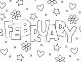 February Coloring Pages  25 FREE Printabulls sketch template