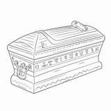 Drawing Coffin Patent Casket Clipart Patents Ecologically Friendly  sketch template