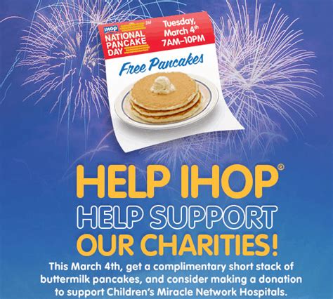 FREE Stack of IHOP Pancakes! - Enza's Bargains