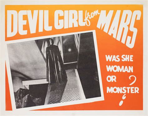 Devil Girl from Mars Original 1954 Canadian Scene Card - Posteritati Movie Poster Gallery