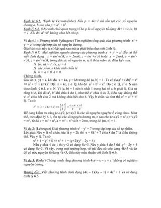 Diophantine equations Phương trình diophant | PDF