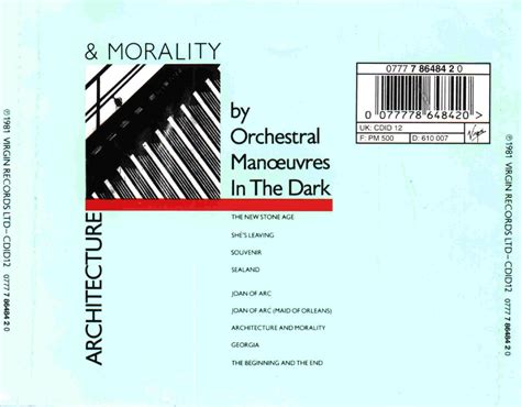 MUSIC BLOG OF SALTYKA AND HIS FRIENDS: OMD - Architecture & Morality (1981) / Dazzle Ships (1983 ...