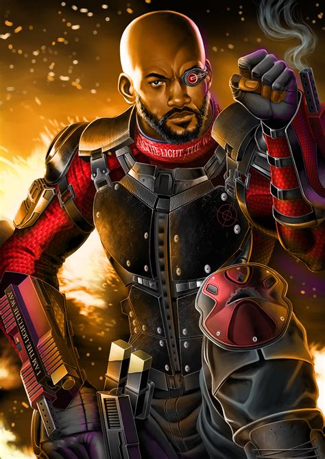 Deadshot Comic Art