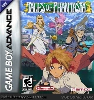 Tales of Phantasia Game Boy Advance Box Art Cover by finalfantaseer22