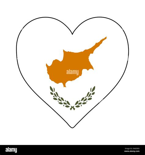 Cyprus Heart Shape Flag. Love Cyprus. Visit Cyprus. Western Asia. Asia ...