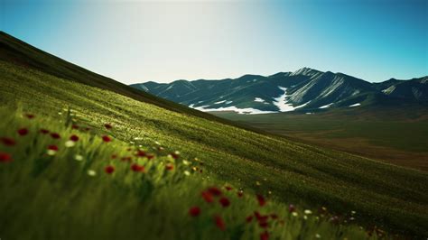 panoramic view of alpine mountain landscape in the Alps 6119670 Stock ...