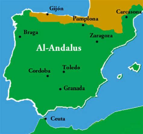 Etapas de Al-Andalus, según su organización política timeline | Timetoast timelines