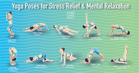 10 Yoga Poses to Reduce Stress, Tension and Promote Mental Relaxation ...