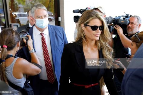 Lindsey Halligan followed by Jim Trusty, part of former U.S.... News Photo - Getty Images