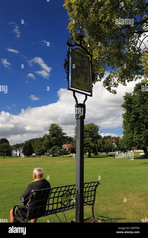 Godstone village green, Surrey England Stock Photo - Alamy