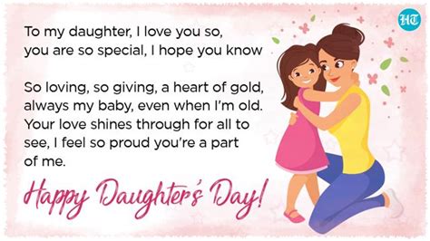 Daughters’ Day 2020: Wishes, quotes, images to share with your loved ...