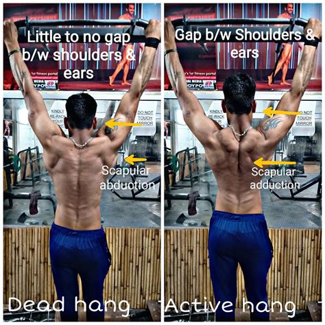 Active hang vs dead hang When I... - Crush Fitness India