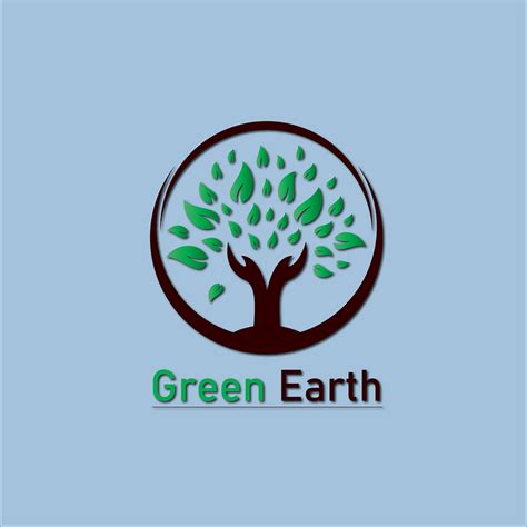 This is a logo Green earth. by Creative design by Sagor on Dribbble