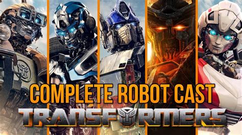 Every Character in Transformers 7 Rise of the Beasts (2023) Full Robot Cast Designs and Voice ...