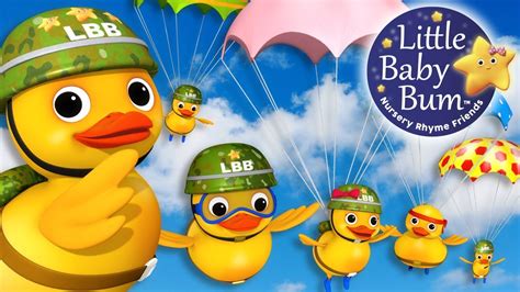 Six Little Ducks | Nursery Rhymes for Babies by LittleBabyBum - ABCs and 123s - YouTube