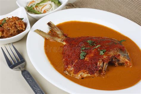 Goan Pomfret Curry Or Goan Fish Curry Stock Image - Image: 38589951