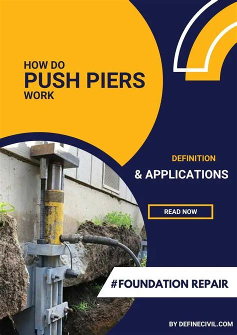 What are push piers? Here's how push piers work? - Definecivil