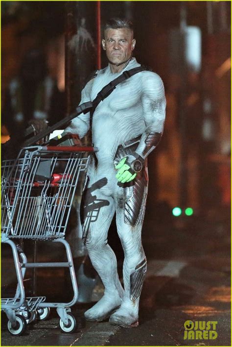 Josh Brolin Films 'Deadpool 2' in His Skin Tight Cable Costume!: Photo 3968053 | Deadpool, Josh ...