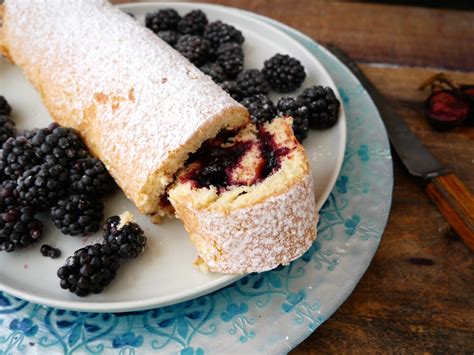 Blackberry Jam Swiss roll - Kevin Dundon online cookery courses