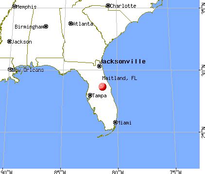 Map Of Maitland Florida | Florida Map 2018