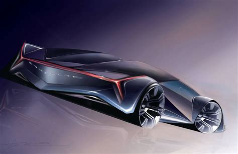 Concept Car Design Sketch by Deven Row - Car Body Design