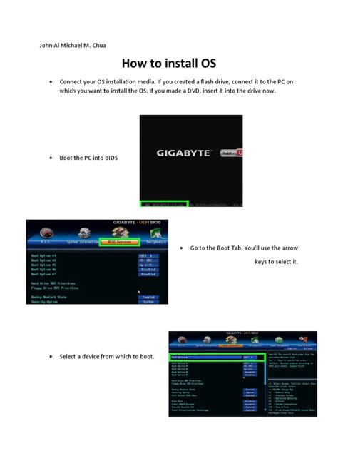 How To Install OS | PDF