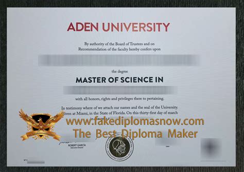 How to buy a fake ADEN University diploma?